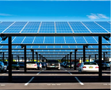 Parking lot solar