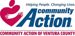 Helping People. Changing Lives. Community Action of Ventura County logo. 